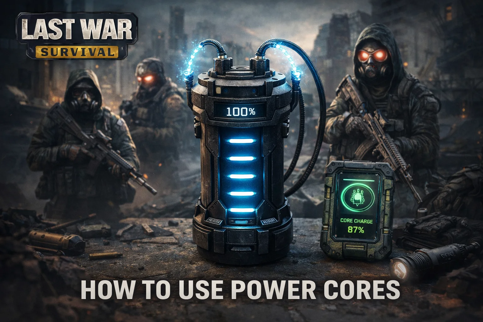 dark war power cores